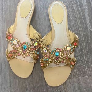 Rene Caovilla flat sandals